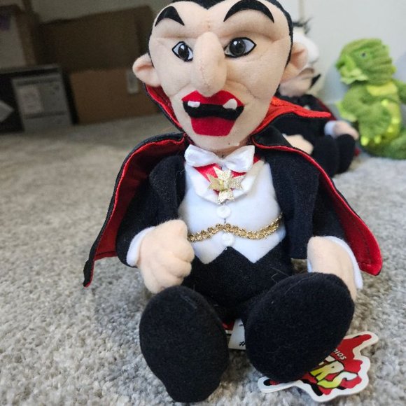 RARE* VINTAGE UNIVERSAL STUDIOS MONSTERS 1999 CVS STUFFINS- FULL 8-PC SET w/TAGS - Picture 8 of 15